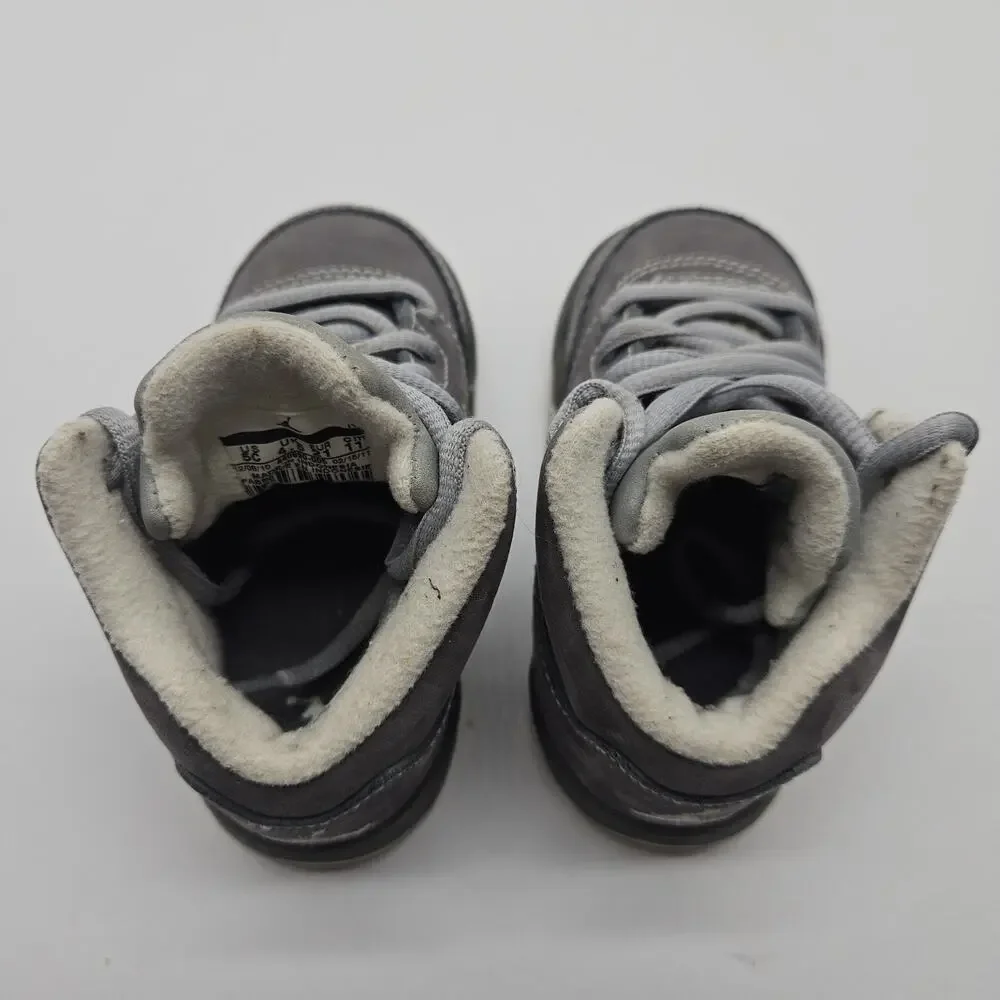 Nike Air Jordan Retro 5 V TD Wolf Grey 440890 005 Sz 5C